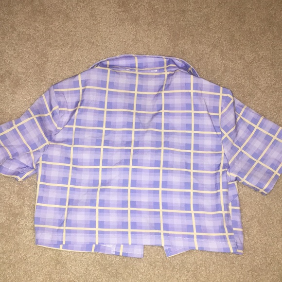 Girls xs cropped collar shirt - Picture 4 of 4